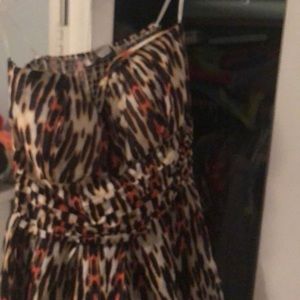 Strapless cute party dress